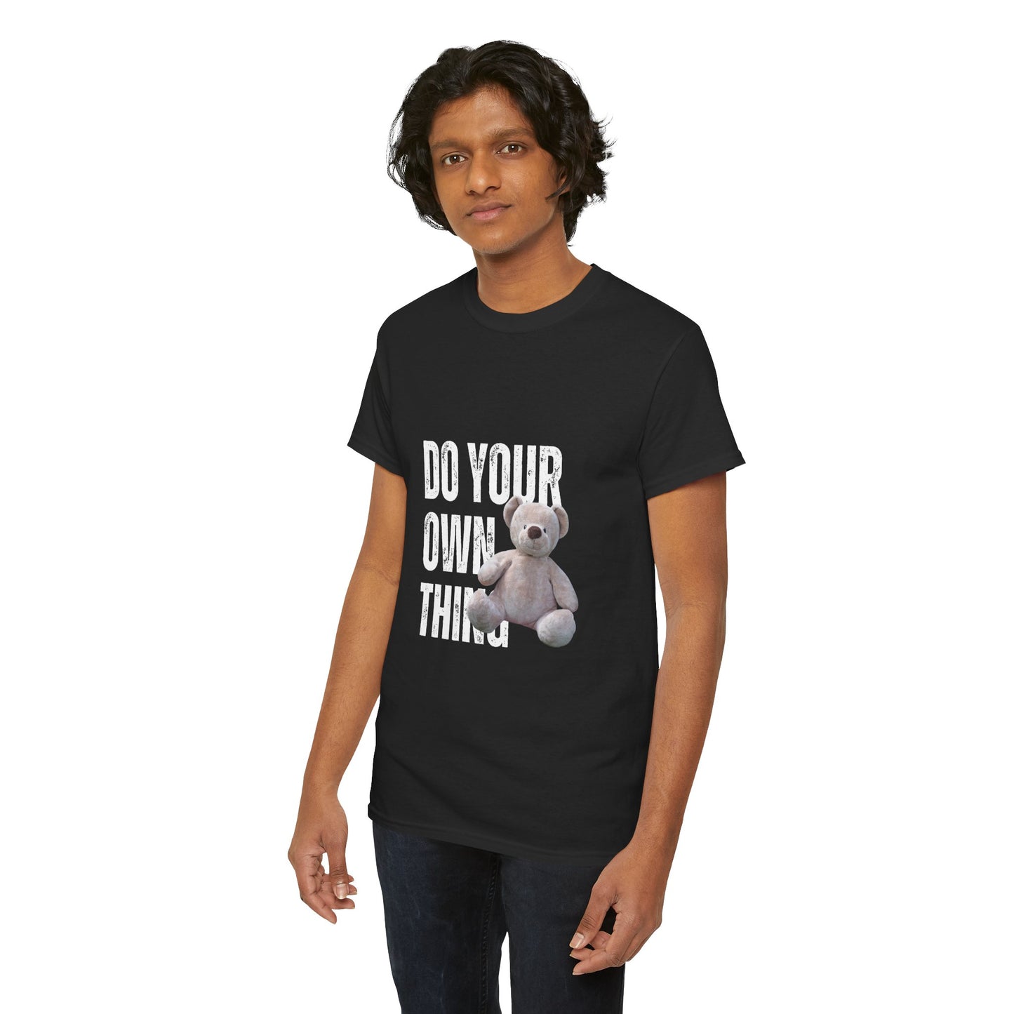 Do Your Own Thing Unisex Heavy Cotton Tee - Casual Statement T-Shirt for Creative Souls