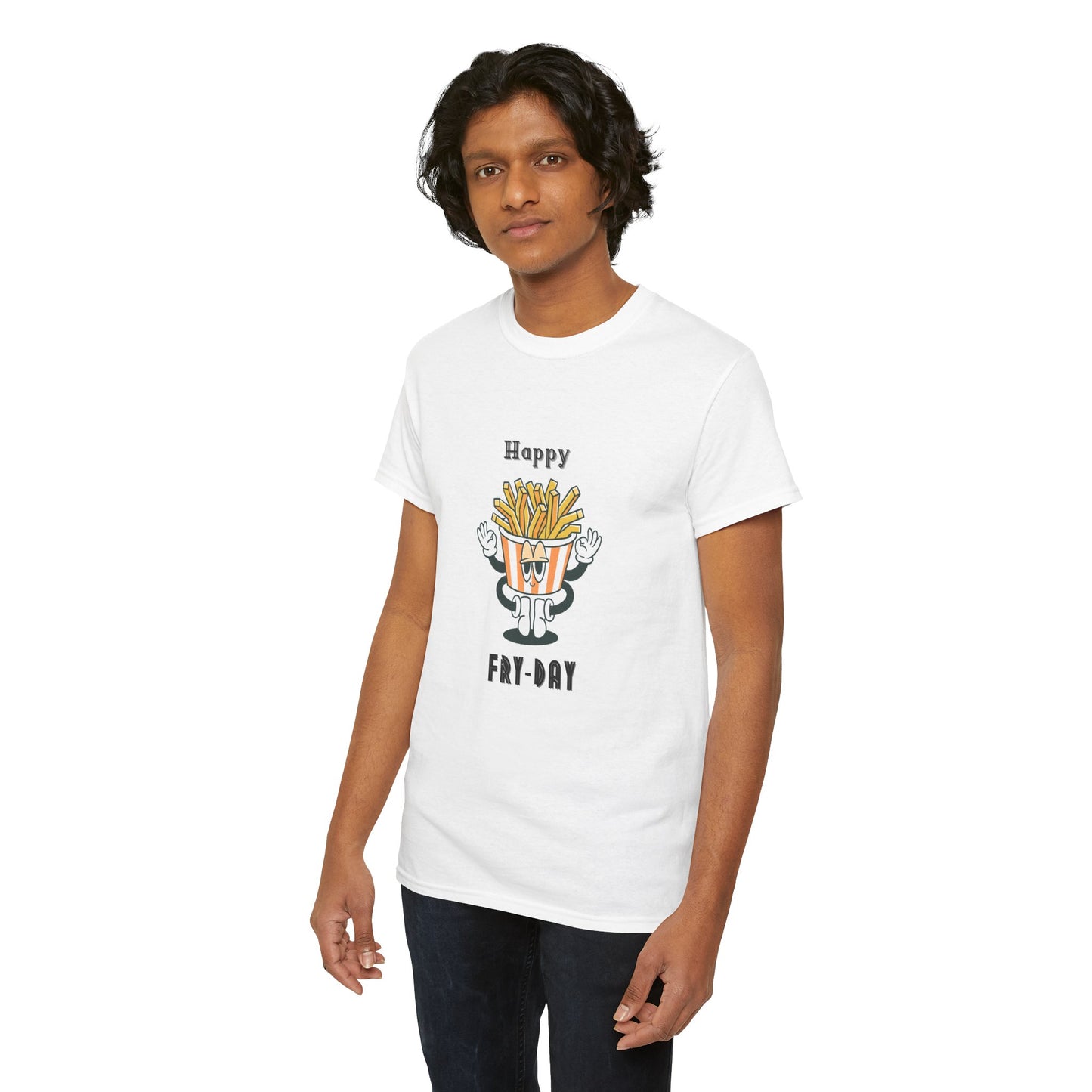 T-Shirt - Happy Fry-day Graphic Tee