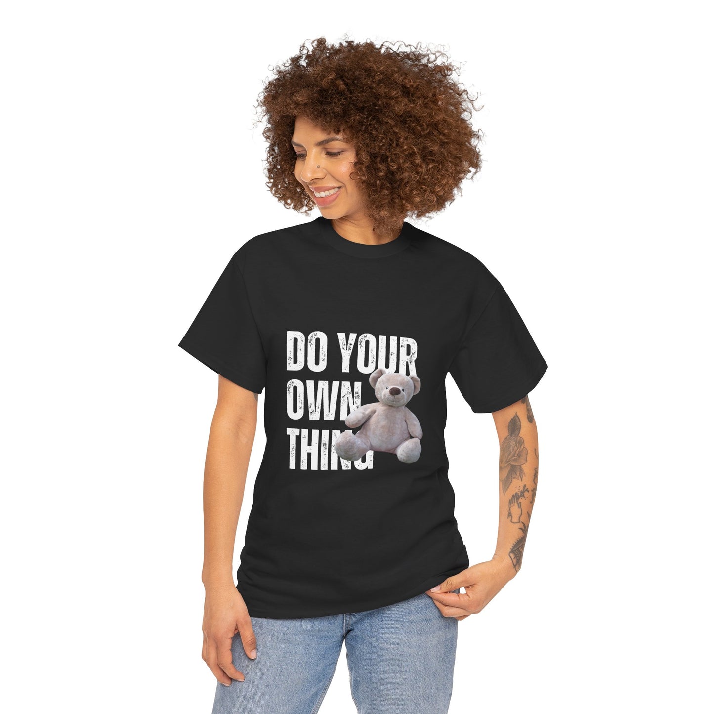 Do Your Own Thing Unisex Heavy Cotton Tee - Casual Statement T-Shirt for Creative Souls