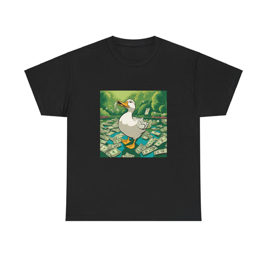 Funny Money Duck Unisex Heavy Cotton Tee