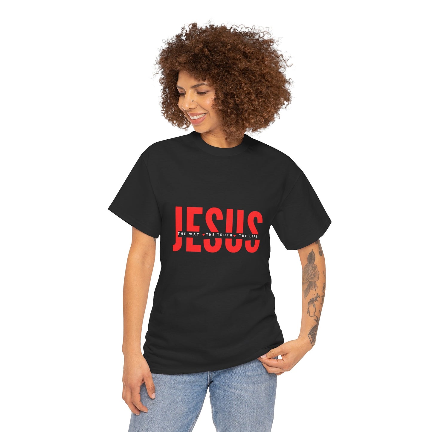 Religious Tee- Jesus: The Way, The Truth, The Life Design